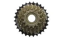 SHIMANO Multiple Freewheel MF-TZ500-7 7-speed 14-16-18-20-22-24-28T Without Spoke Protector